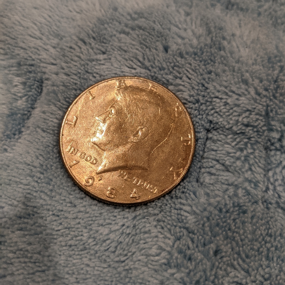 1984 half dollar.
